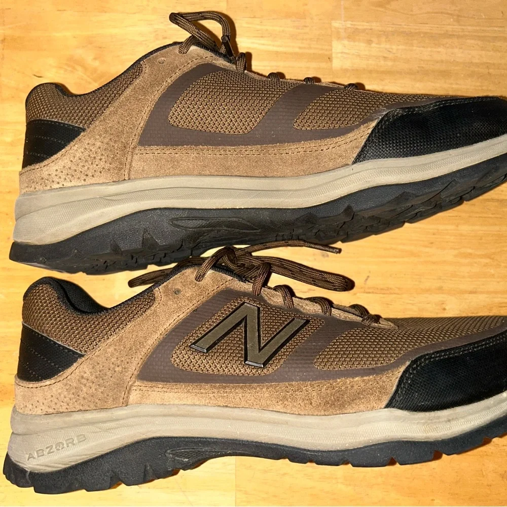 New Balance MW669BR men’s 11 walking hiking shoes brown tan black - Picture 3 of 10